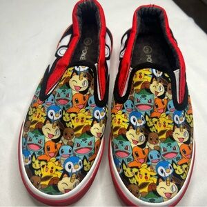Pokémon Unisex Kids Slip-On Canvas Shoes